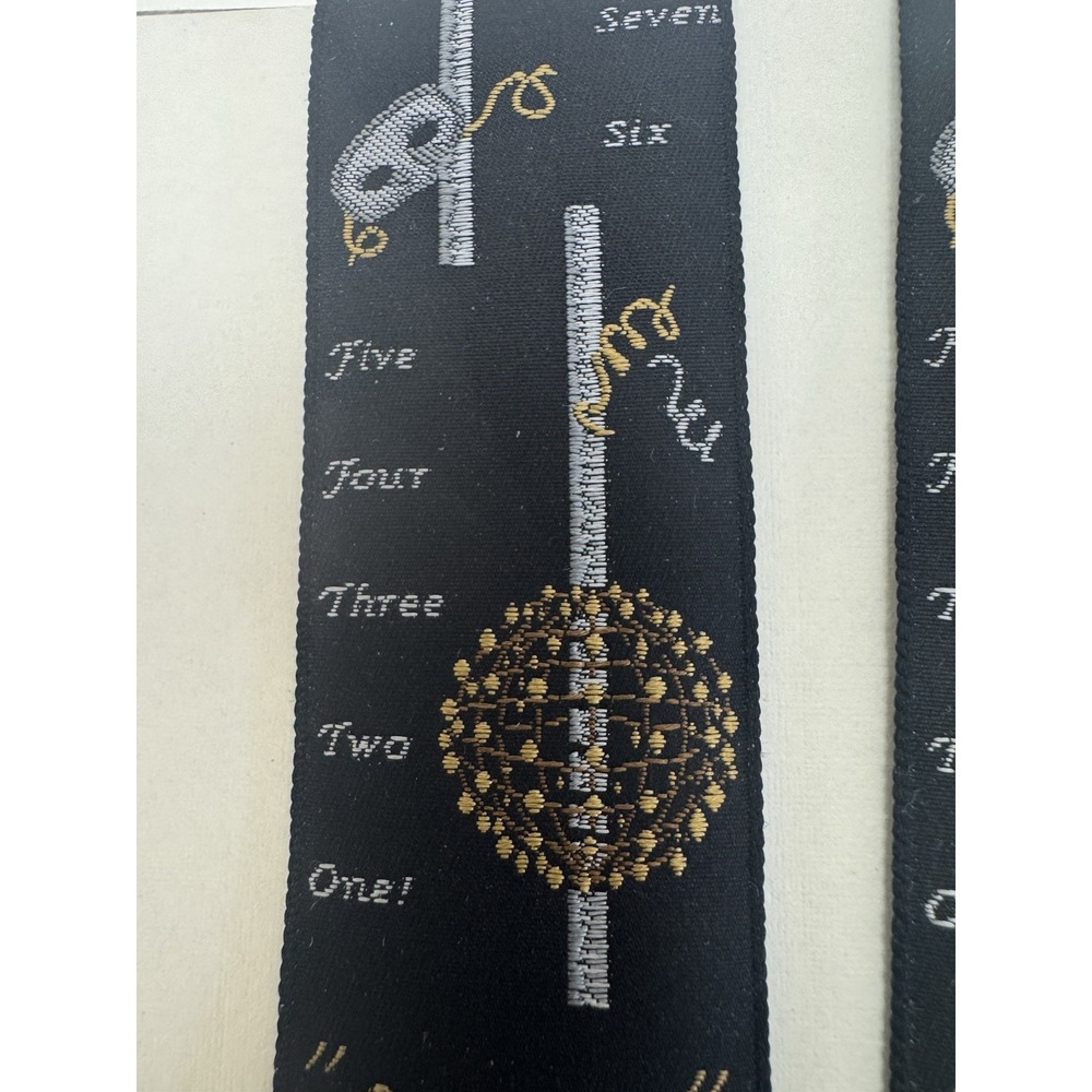 NIB Trafalgar Braces Suspenders Y2K 2000 Countdown Ball Drop Masquerade READ - Picture 2 of 10